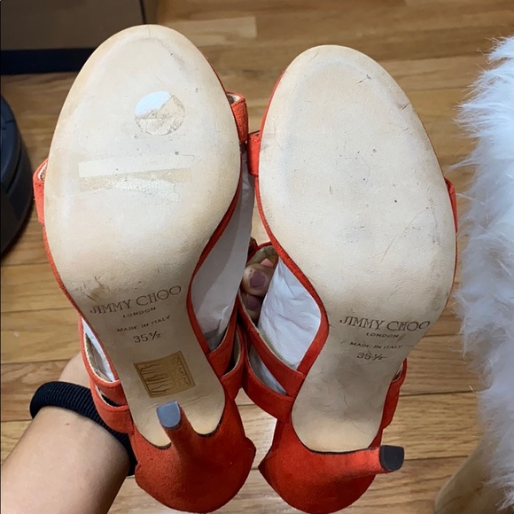 SOLD ✨ Jimmy Choo strappy sandal heels - Picture 6 of 7